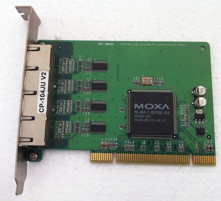 MOXA CP-104JU V2 RS-232 - Click Image to Close